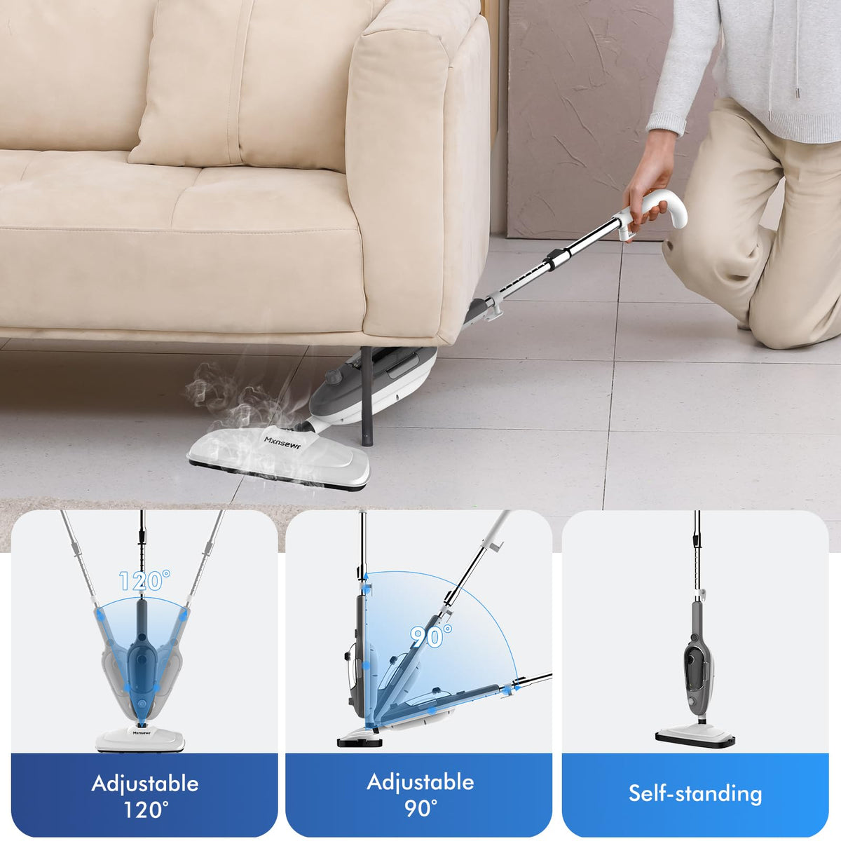 Mxnsewr 11-accessory kit expands cleaning options.