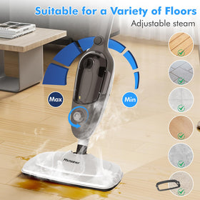 Mxnsewr steam mop detachable water tank for longer cleaning sessions.