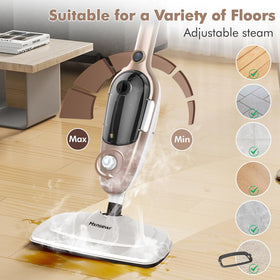 Mxnsewr Steam Mop Rose Gold accessories enable all-in-one cleaning tasks.