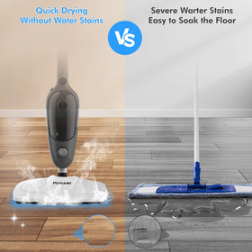Mxnsewr telescopic rod adjusts height for comfortable use.