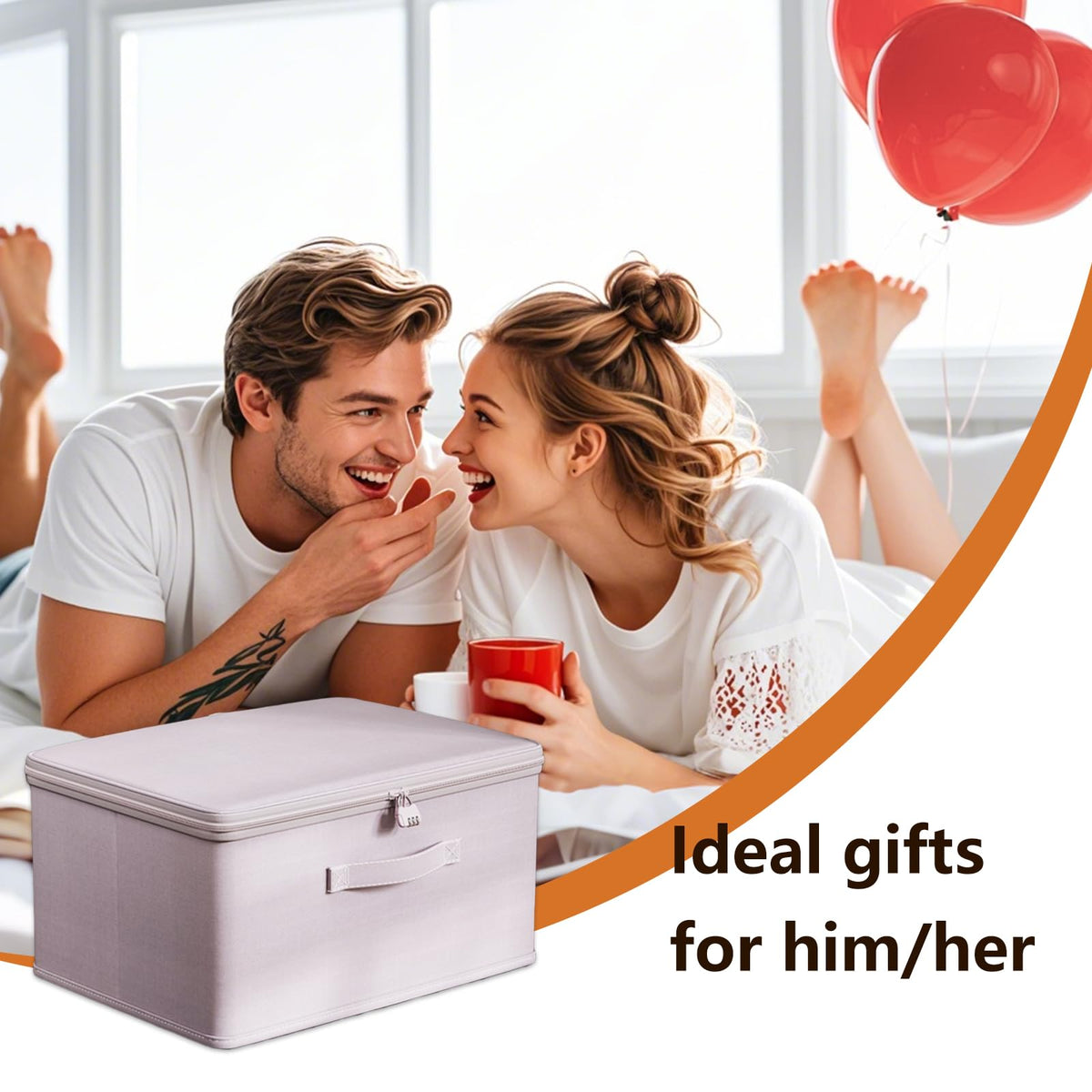 MXQHXZSX locking storage box three-digit lock provides private security.