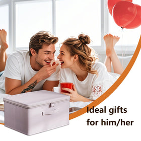 MXQHXZSX locking storage box three-digit lock provides private security.