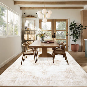 MXSANYOO pet and kid friendly rug promotes safe family gatherings