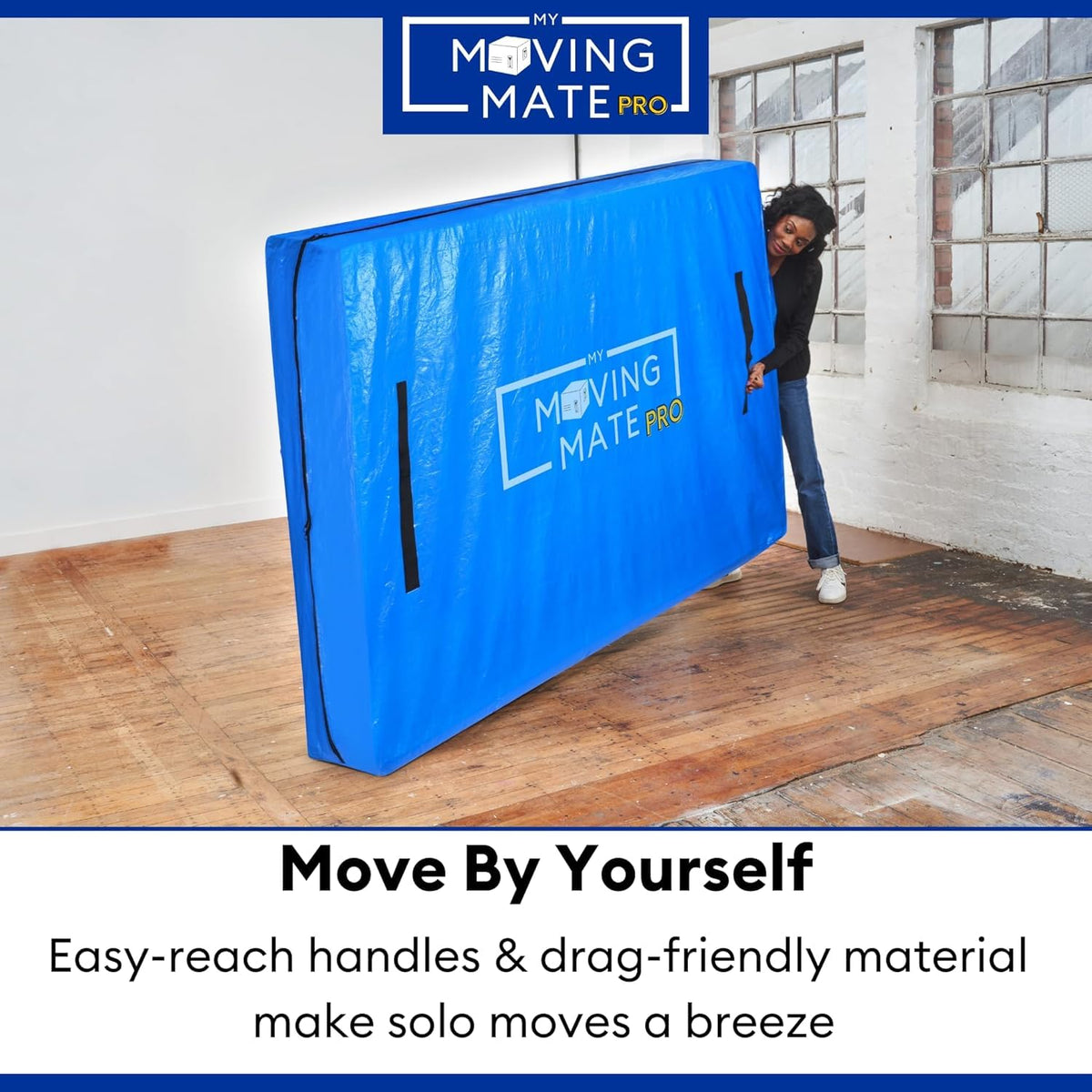 My Moving Mate bag offers extra space for pillows and comforters.