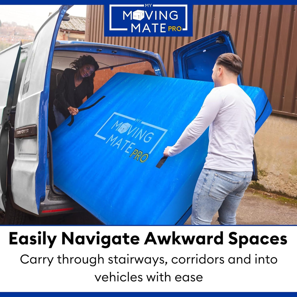 My Moving Mate reusable mattress bag supports multiple moves.