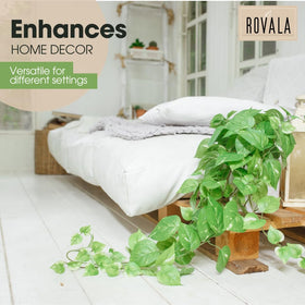 MY ROVALA faux vine decor for cozy farmhouse vibes.