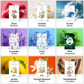 MYARO lavender scent sachet offers a calming floral ambiance.