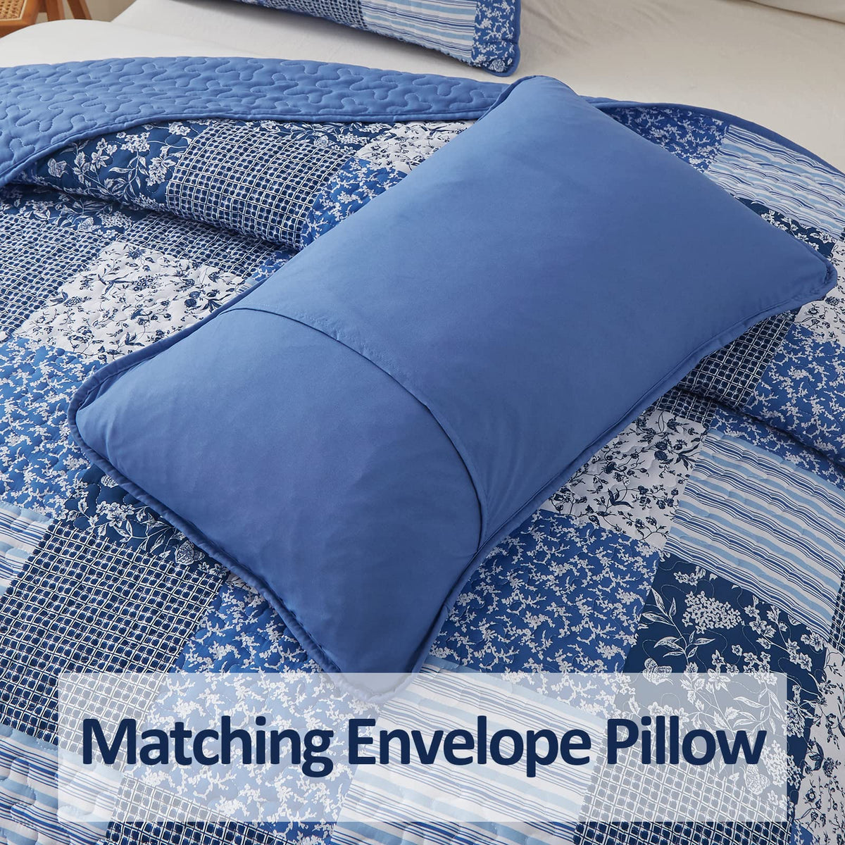 Mybedsoul all-season quilt adapts from spring to winter bedding setups.