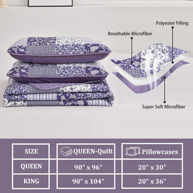 Mybedsoul easy-care machine-washable quilt for simple cleaning.