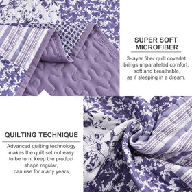 Mybedsoul reversible quilt design shows two looks in one.