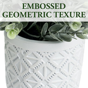 MyGift eucalyptus desktop centerpiece adds greenery without sunlight or watering