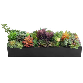 MyGift stylish faux greenery arrangement adapts to various living spaces