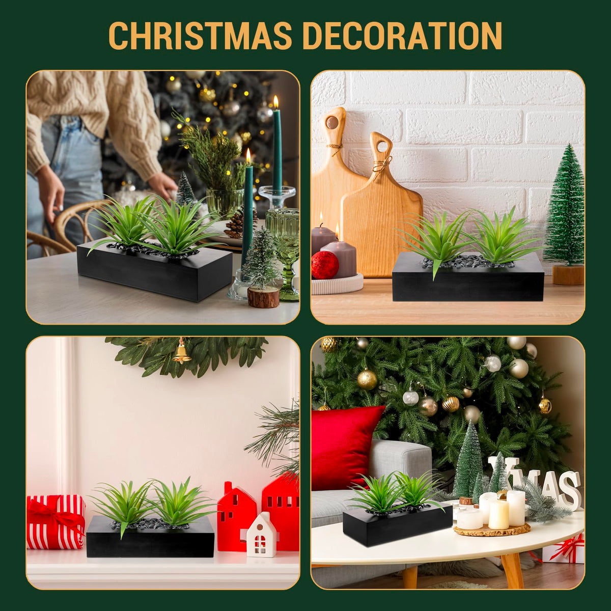 MyGift tabletop decor that stays vibrant without watering