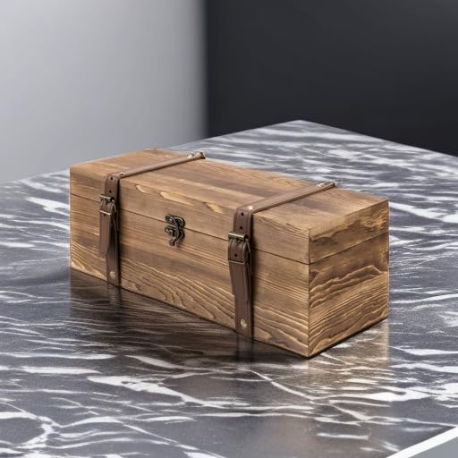 MyGift reclaimed wood finish reveals unique grain patterns and sustainable sourcing