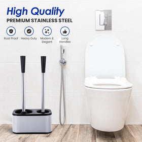 My Joy Shop plunger and holder set neatly organized for quick bathroom fixes.
