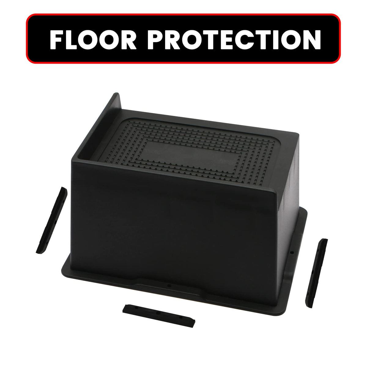 MYMULIKE bed risers rated up to 6000 lb capacity for sturdy lifts