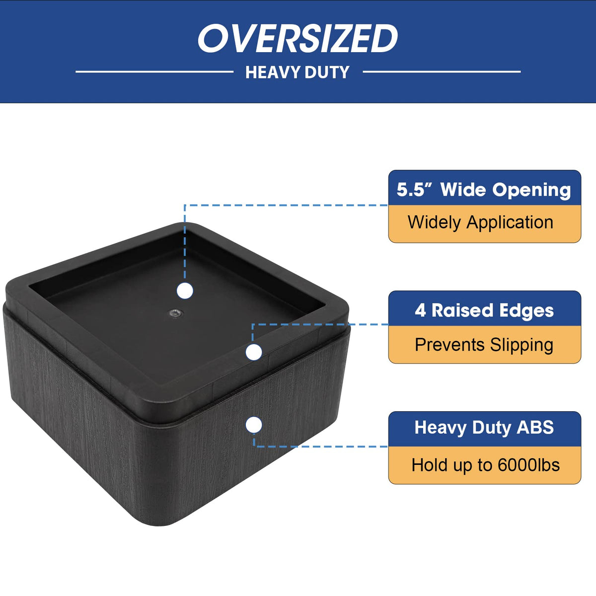MYMULIKE 3-inch lift boosts accessibility for seniors and caregivers.