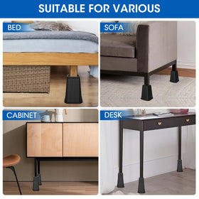 MYMULIKE multipurpose risers lift for easier cleaning and storage