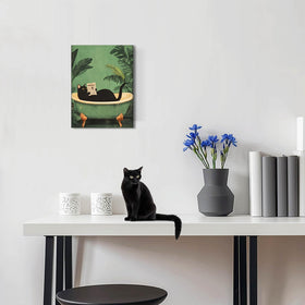 Mynotix gift-ready cat wall art set makes a quirky, thoughtful present.