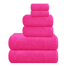 MyOwn Premium Cotton Towel Set bath towels 28x55 inches are plush and highly absorbent.