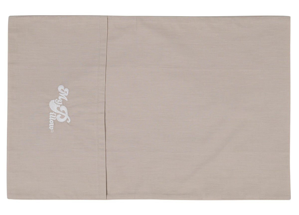 MyPillow built-in pillowcase keeps the compact pillow clean and ready on the go.
