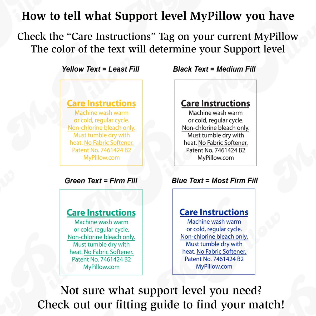 MyPillow Classic King two-pack display highlights value and convenience