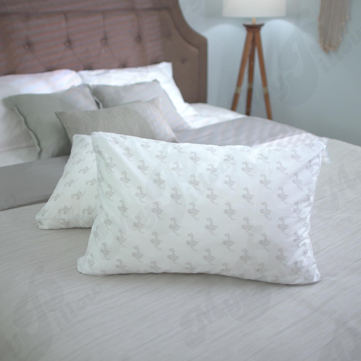 MyPillow Classic Pillow label shows American-made craftsmanship.
