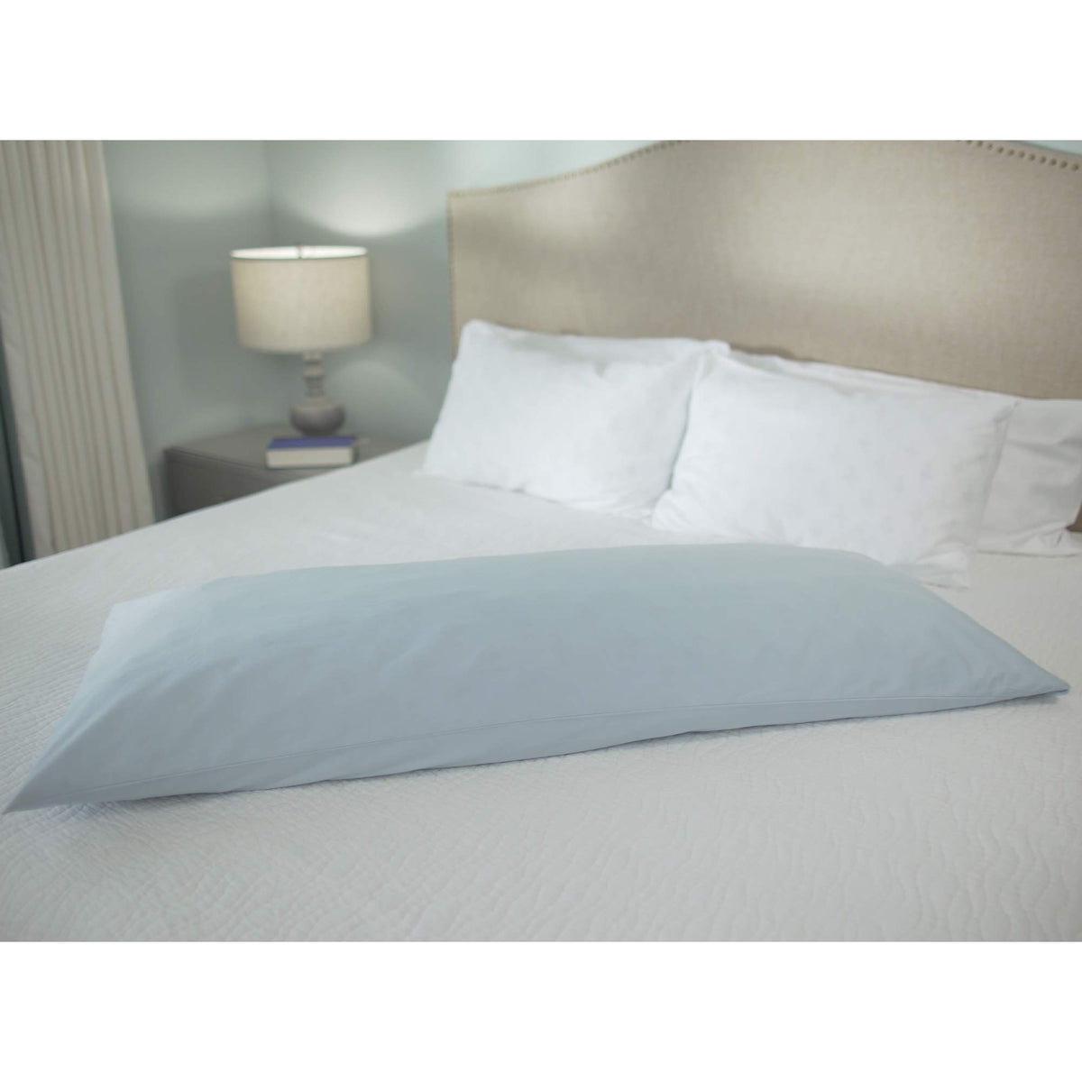 MyPillow pillowcase sold separately shown beside the pillow