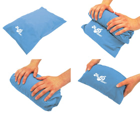 MyPillow lightweight design ideal for planes, trains, and cars.