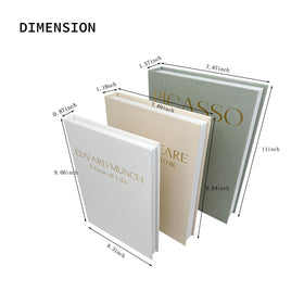 Myrthyn decorative books on coffee table inspire tidy living spaces