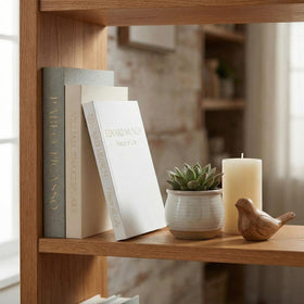 Myrthyn decorative books size 7-09w 9-84h 1-18d fits tables
