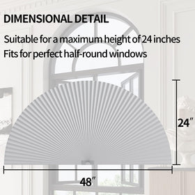 MYshade cordless arch shade enables tool-free easy opening and closing