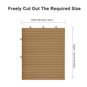 MYshade cut-to-fit shades tailored to window size.