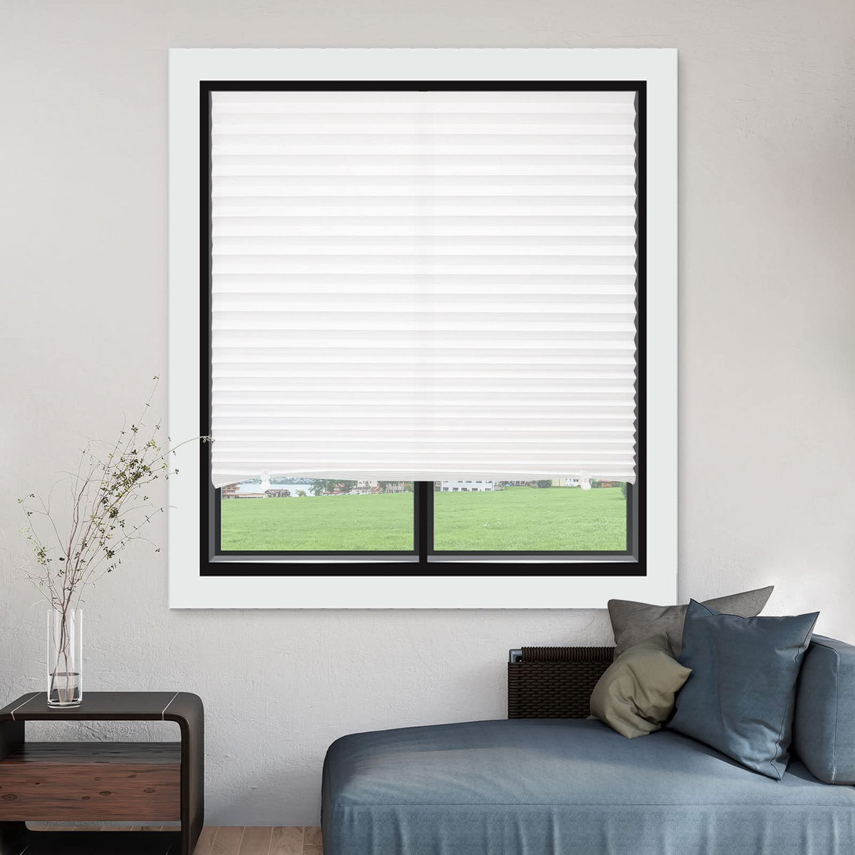 MYshade no cords design creates a clean, child-safe shade option
