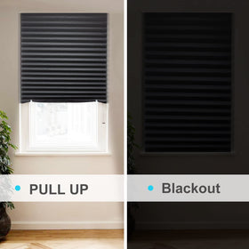 Back-support structure keeps pleats even for a tidy look