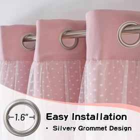 MYSKY HOME 65% blackout performance for gentle light diffusion.