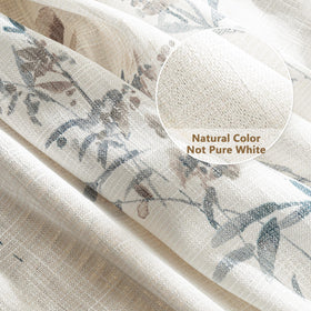 MYSKY HOME back tab and rod pocket hanging options for versatile installation.