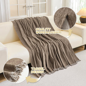 MYSKY HOME machine-washable couch cover for easy cleaning
