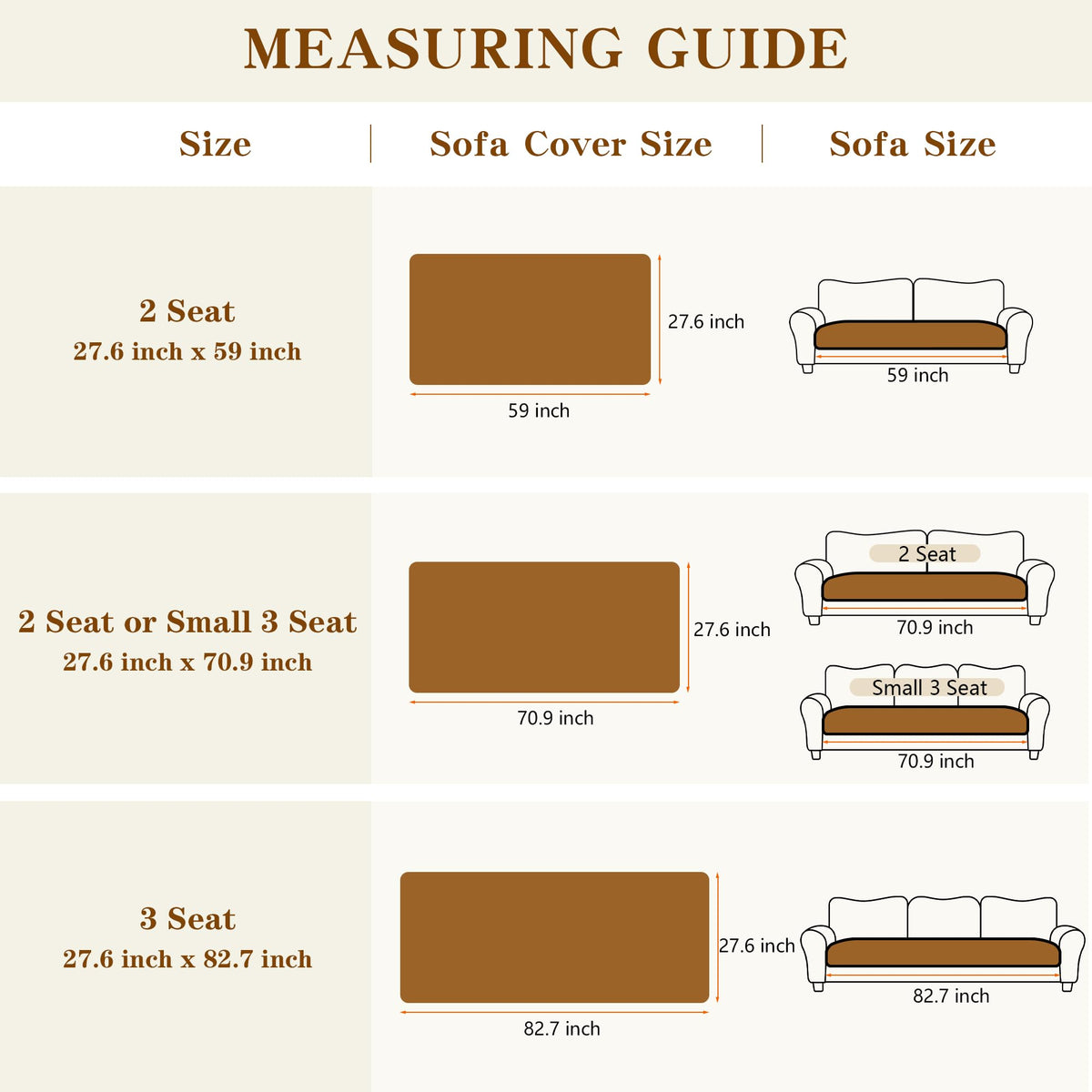 MYSKY HOME couch cover easy care and quick to refresh