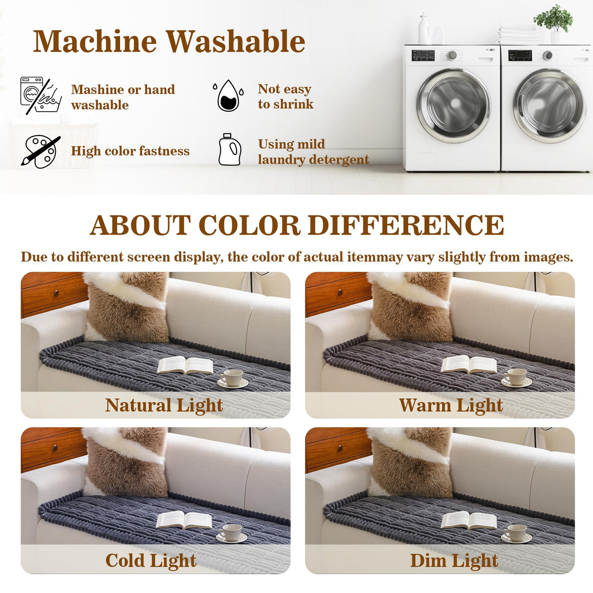 MYSKY HOME couch cover makes a thoughtful gift for pet households