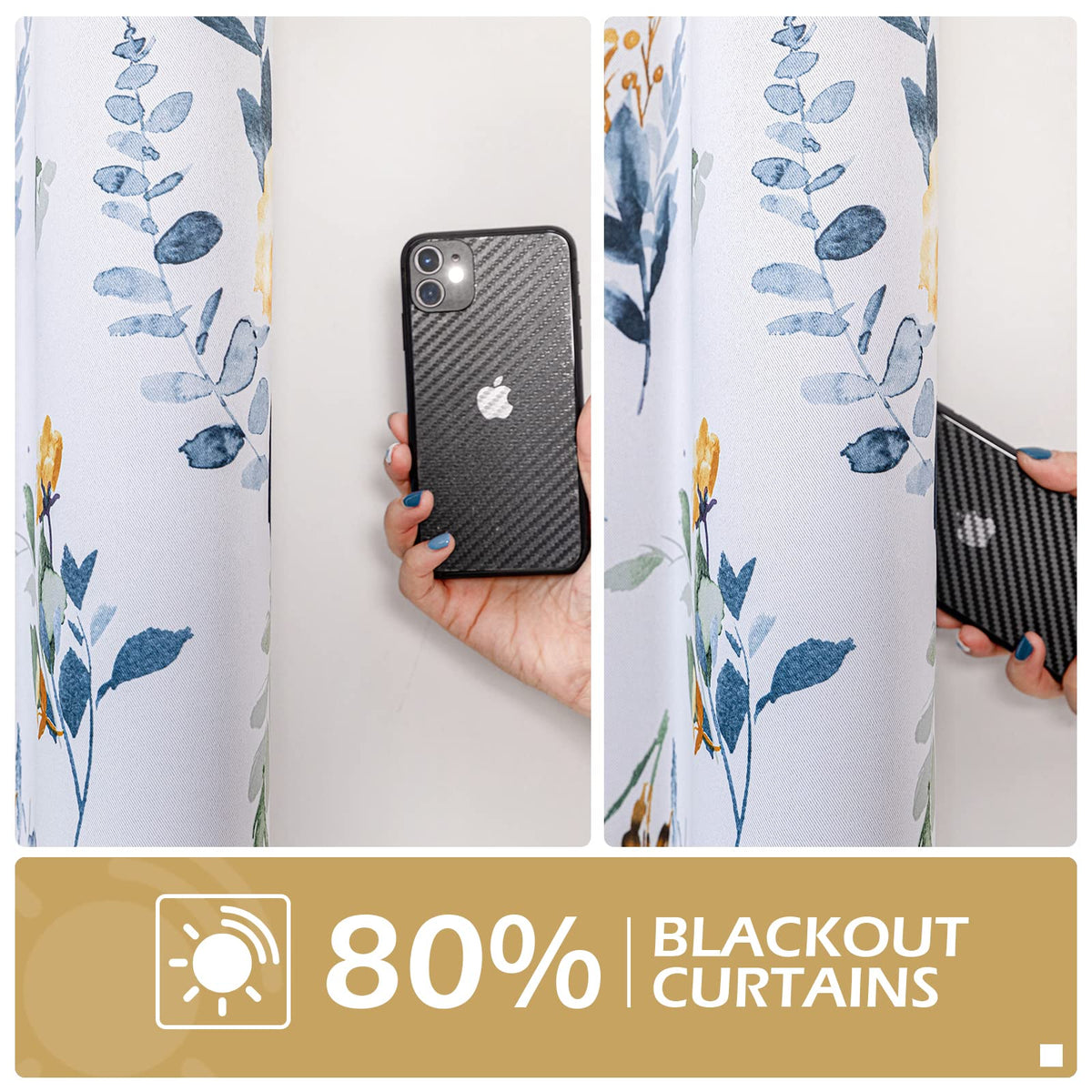 MYSKY HOME daylight blocking visual demonstrating glare reduction