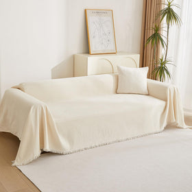 MYSKY HOME dog friendly sofa cover helps reduce scratches