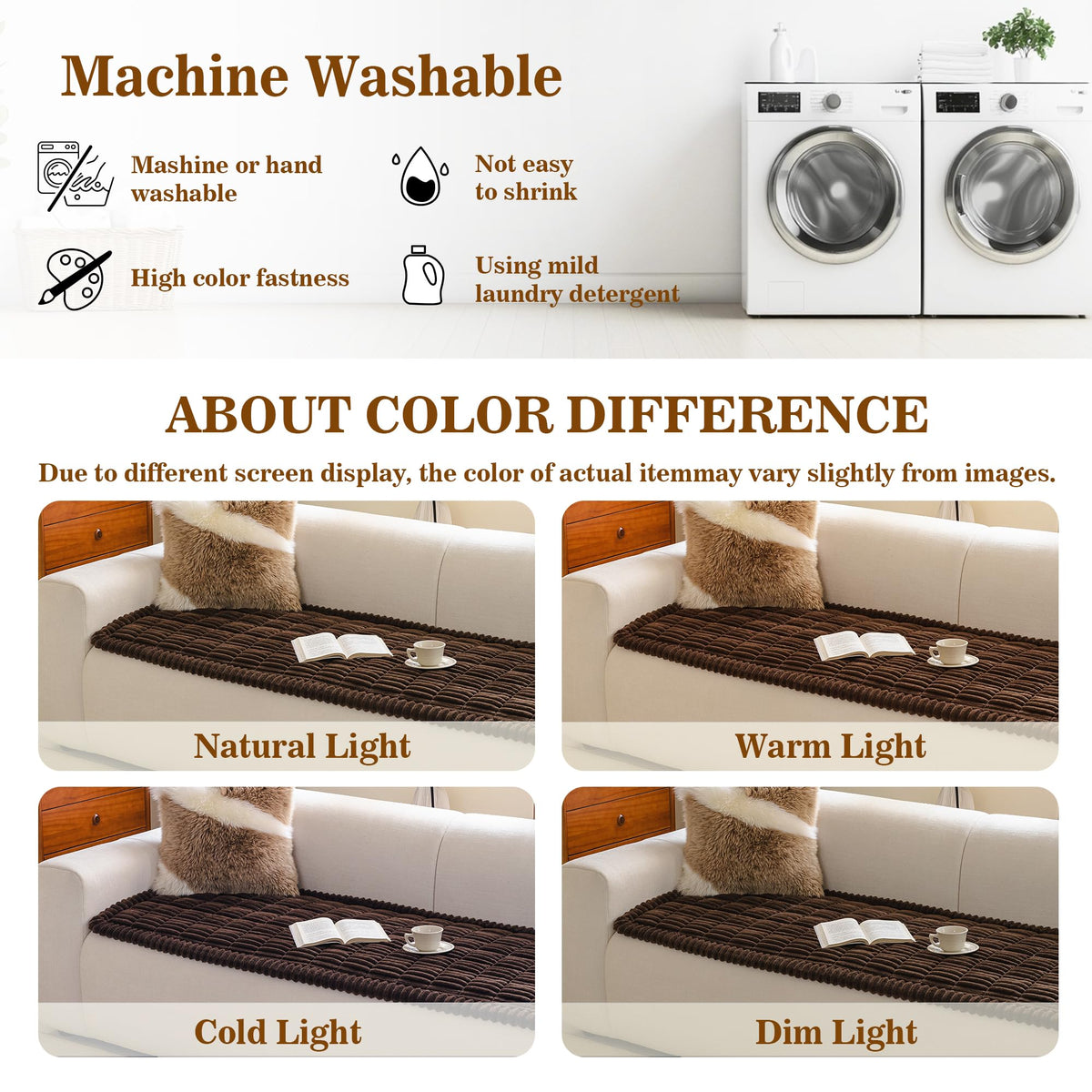 MYSKY HOME durable furniture protector shields against spills and wear