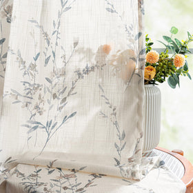 MYSKY HOME easy care curtains machine washable in cold water.