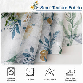 MYSKY HOME machine washable curtains for low-maintenance care.