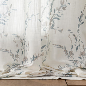 MYSKY HOME light filtering curtains provide privacy while letting daylight through.