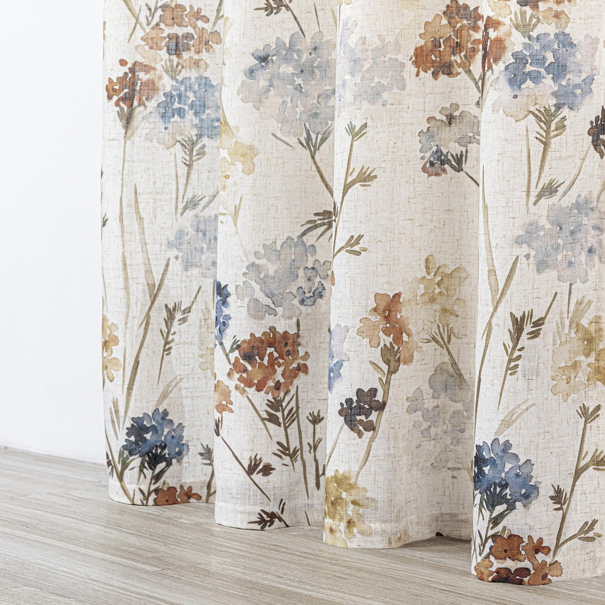MYSKY HOME semi-sheer fabric balances daylight and privacy nicely