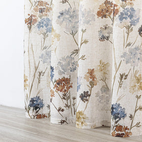 MYSKY HOME semi-sheer fabric balances daylight and privacy nicely