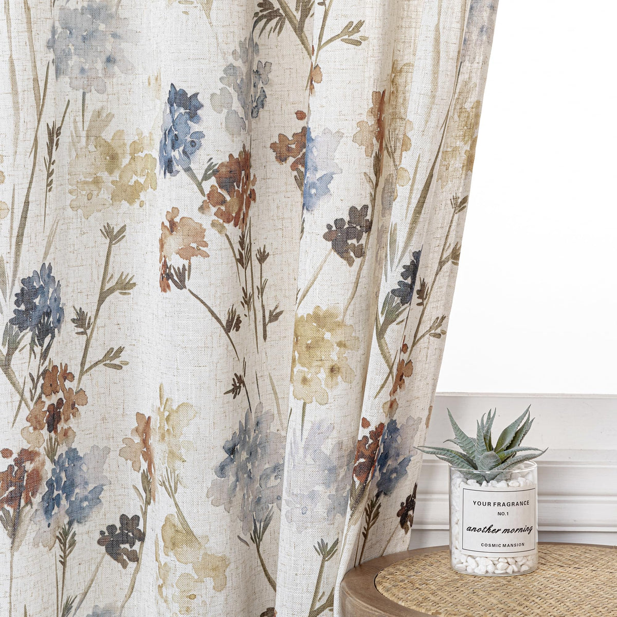 MYSKY HOME machine-washable curtains for easy upkeep