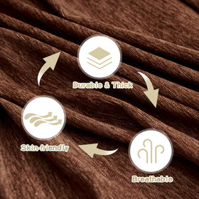 MYSKY HOME machine-washable slipcover for simple care.